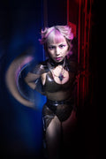 MICHELLE Rhinestone Latex Couture Set