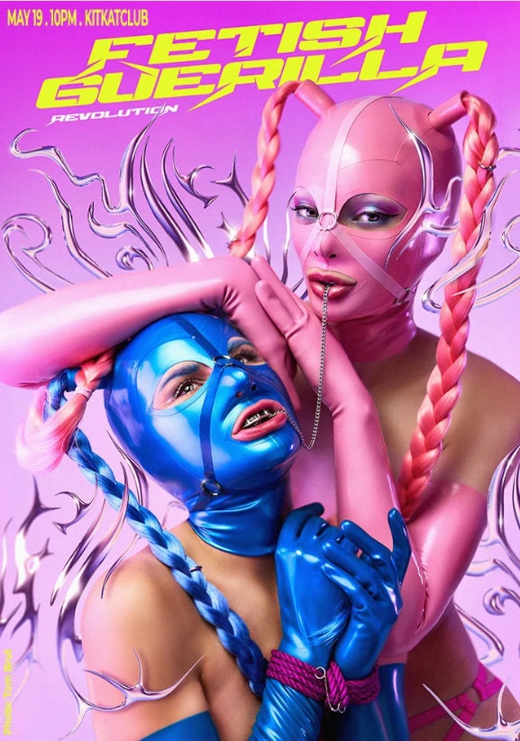 UKIYO Latex Face Harness