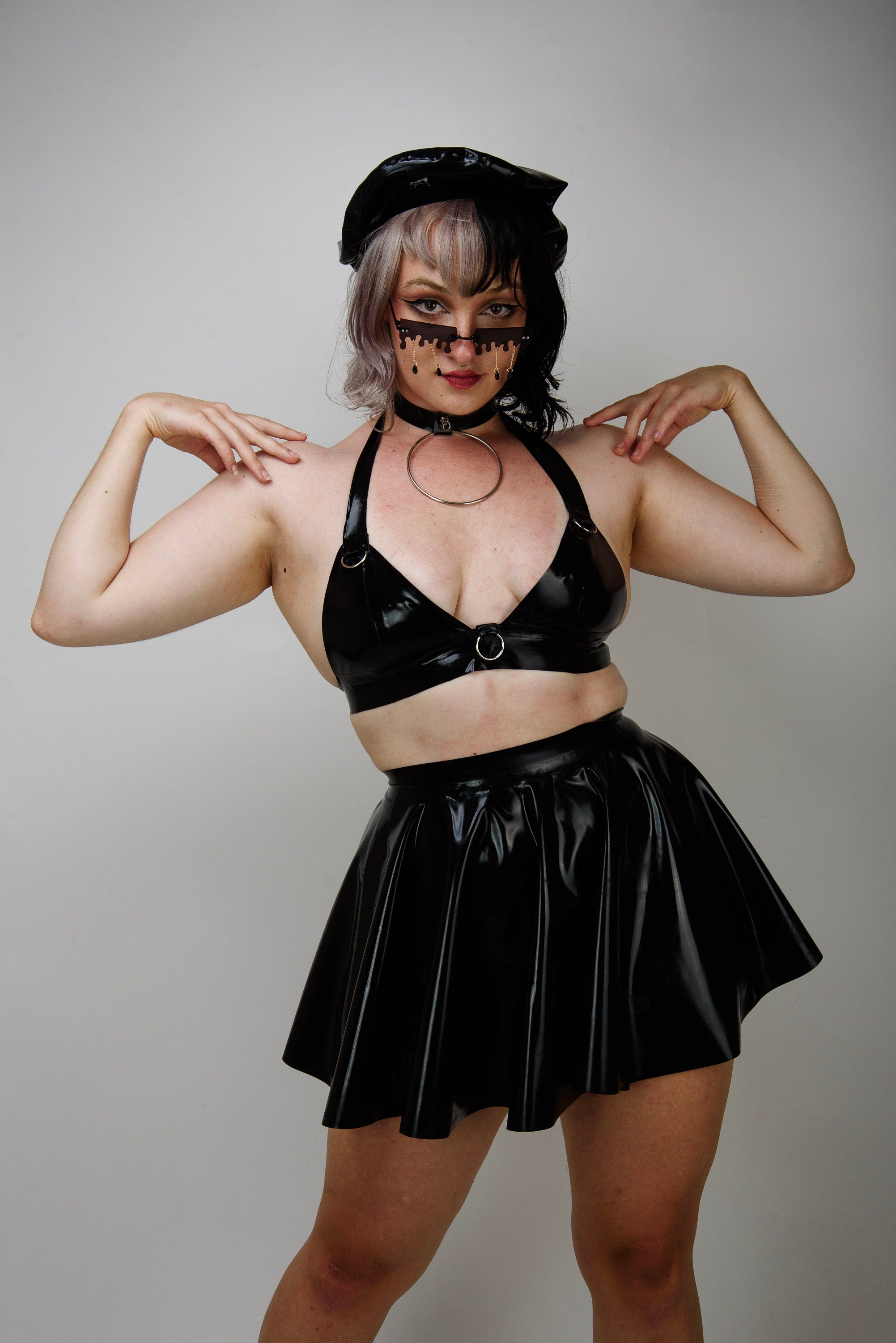 HIKARI Latex O-Ring Bikini Top