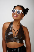 ADORE Latex Harness Bralette