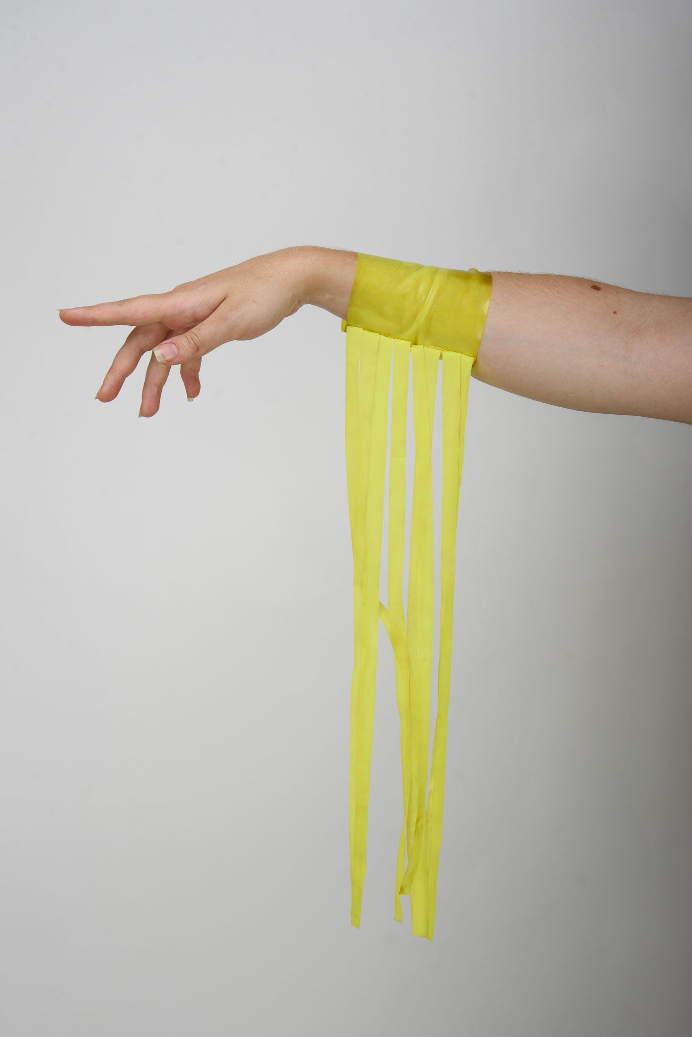 PLUR Fringe Wrist Cuffs