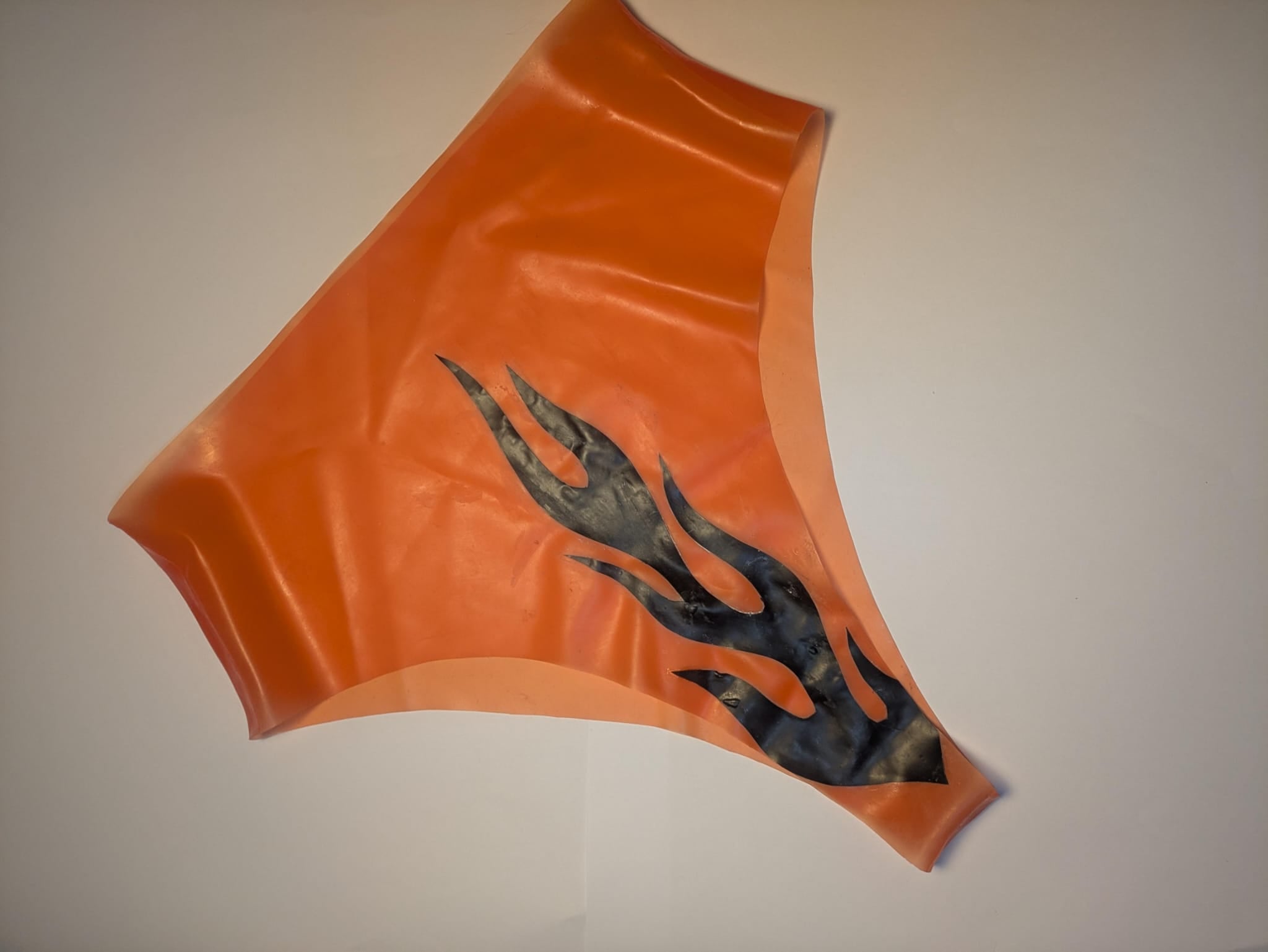 CARO Flame Latex Hot Pants