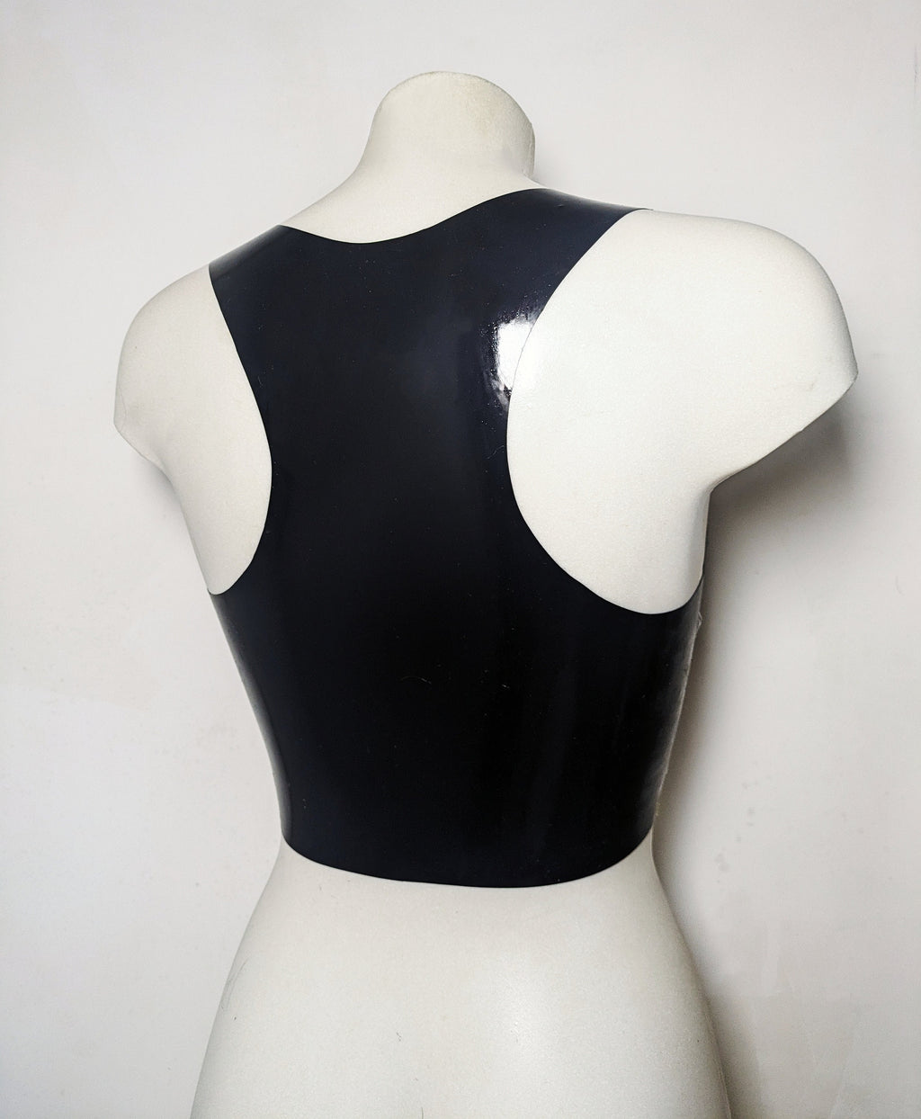 GLOW Latex Crop Top