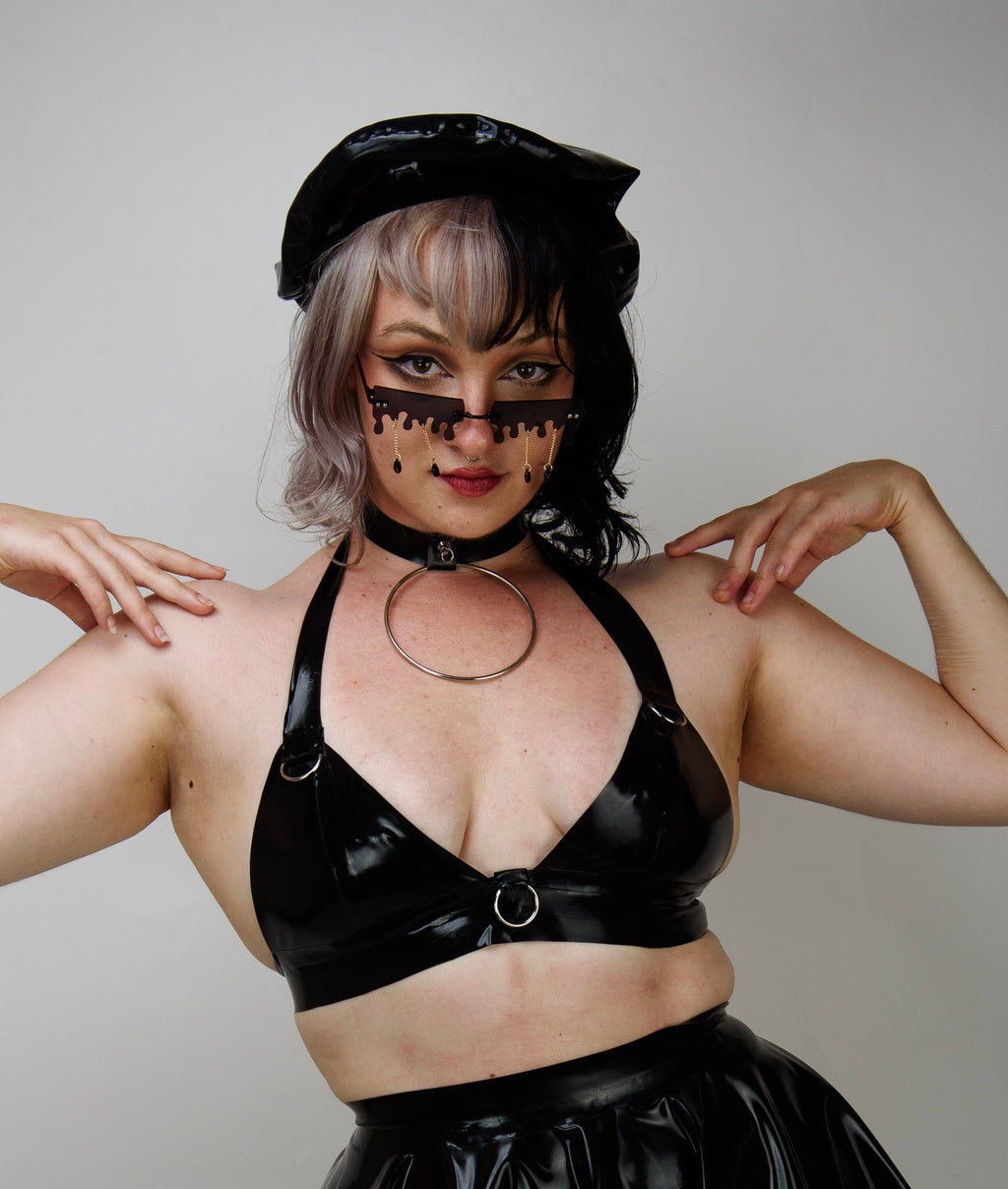 HIKARI Latex O-Ring Bikini Top