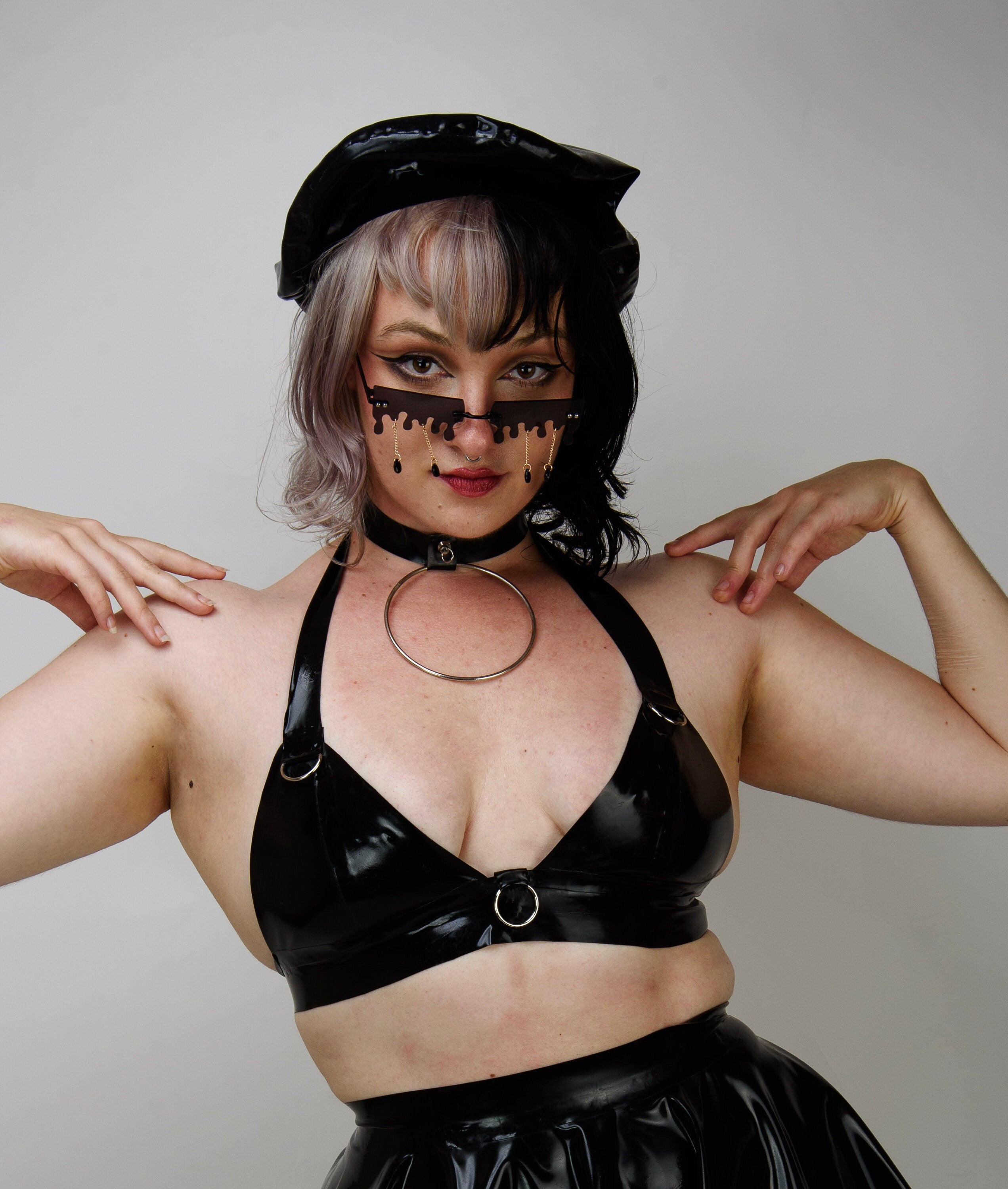 HIKARI Latex O-Ring Bikini Top