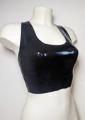GLOW Latex Crop Top